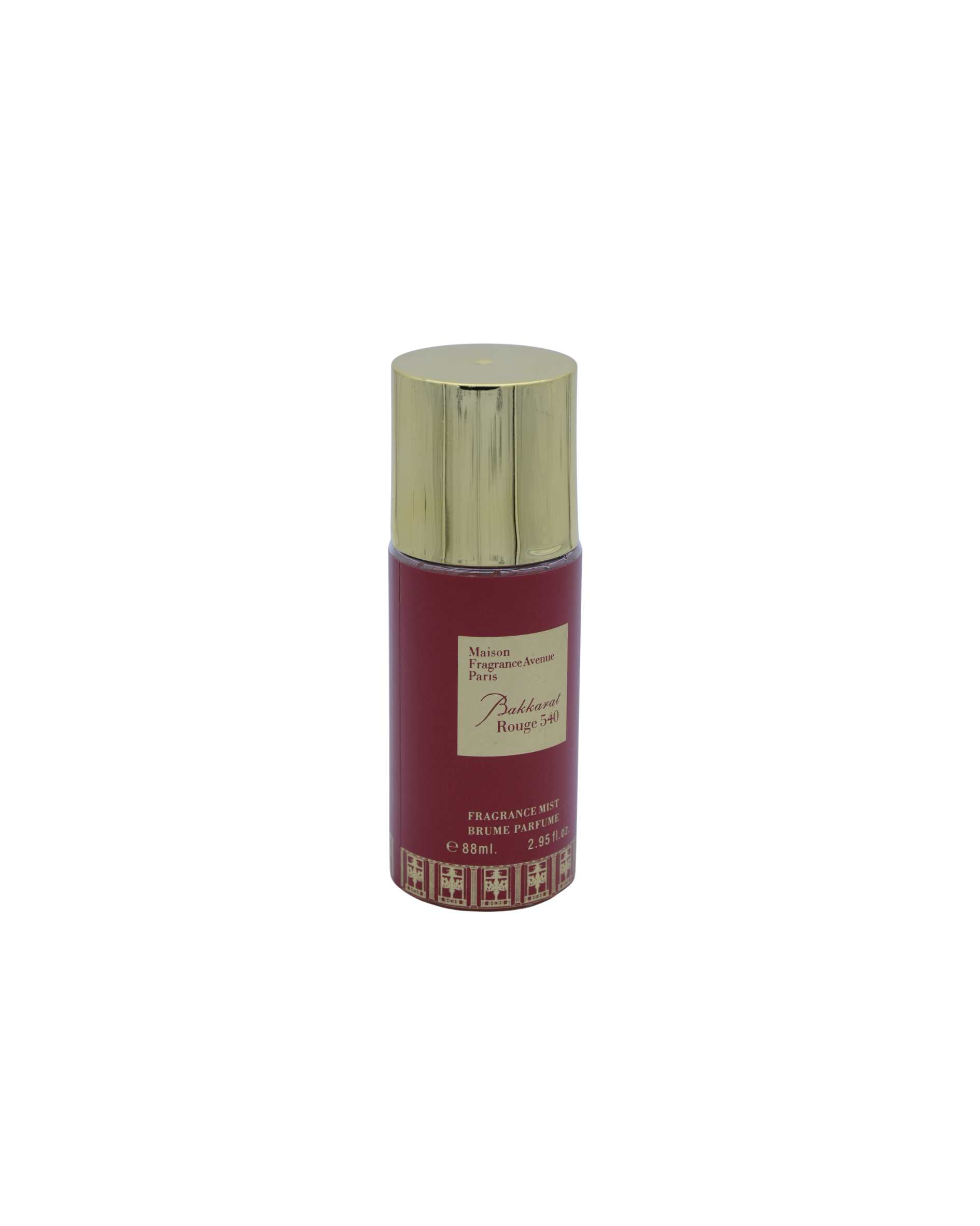 Bakkarat Rouge 540 (Red) Fragrance Mist – Fragrance Avenue 88ml / 2.95 fl. oz