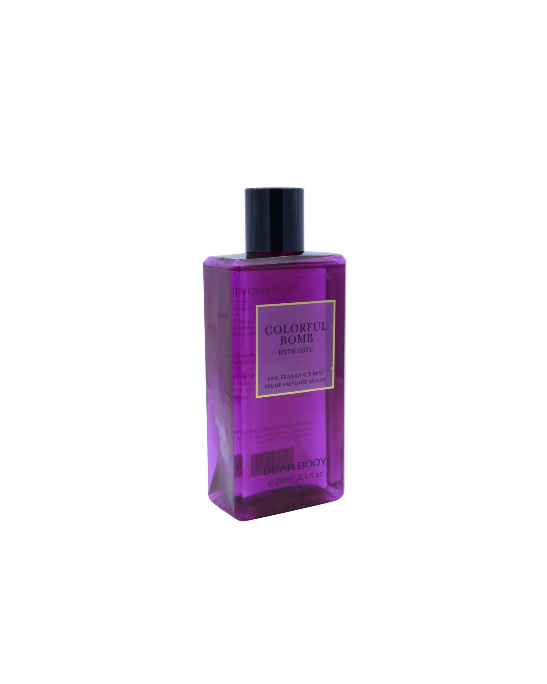 Colorful Bomb With Love- Dear Body Fragrance mist 250ml/8.4 fl.oz.
