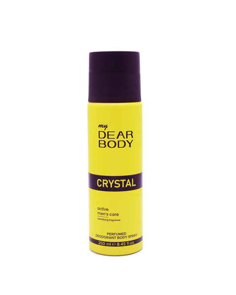 My Dear Body – Crystal Perfumed Deodorant Body Spray 250ML