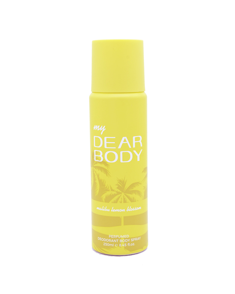 My Dear Body – Malibu Lemon Blossom Perfumed Deodorant Body Spray 250ML