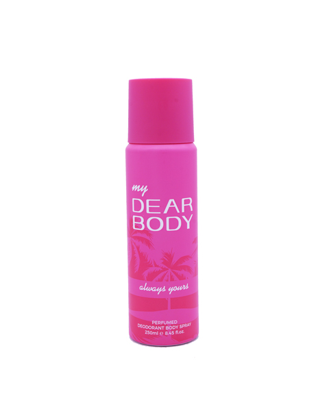 My Dear Body – Always Yours Perfumed Deodorant Body Spray 250ML