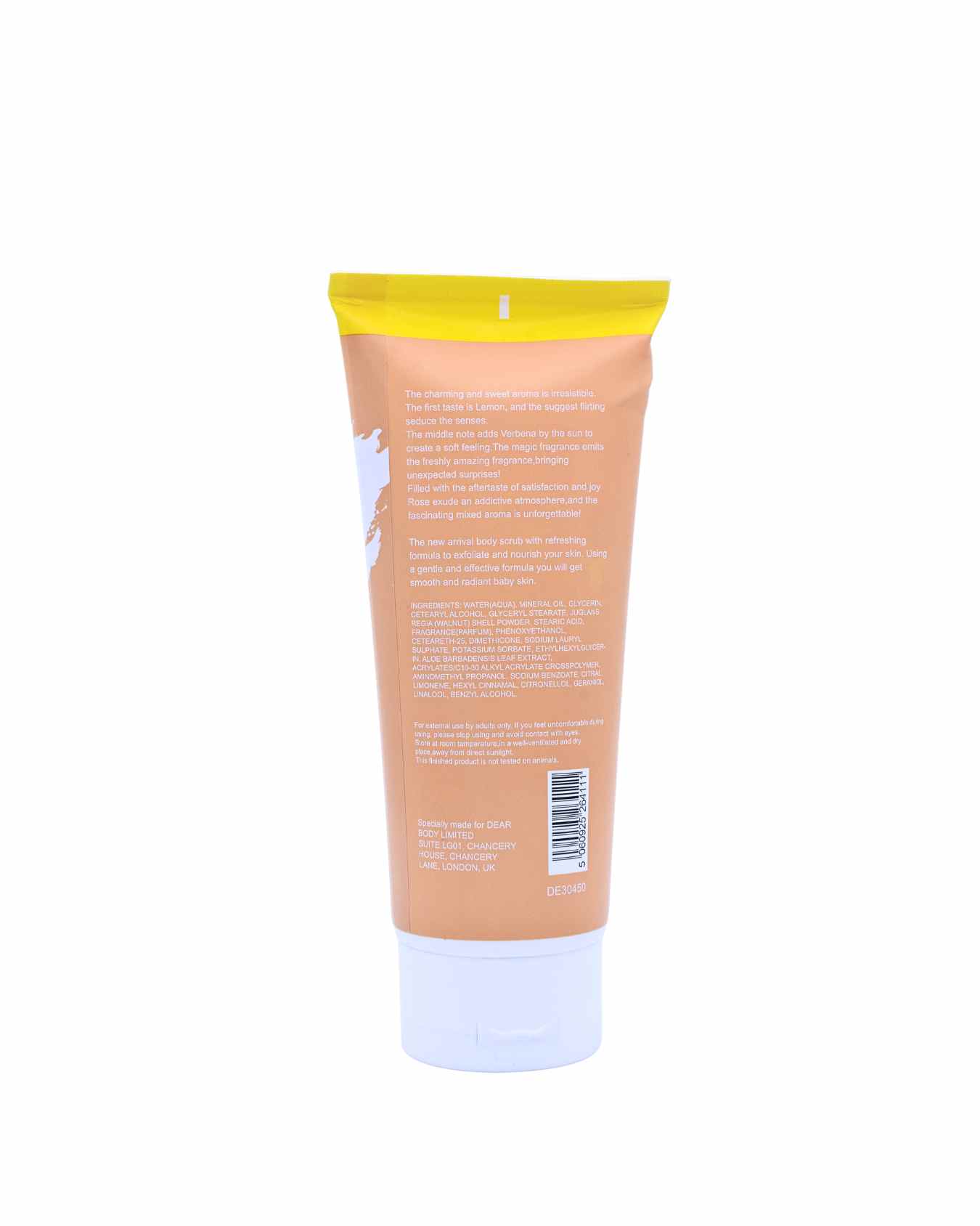 Dear Body Citrus Lemon Face & Body Scrub 5.1FL OZ/150ML